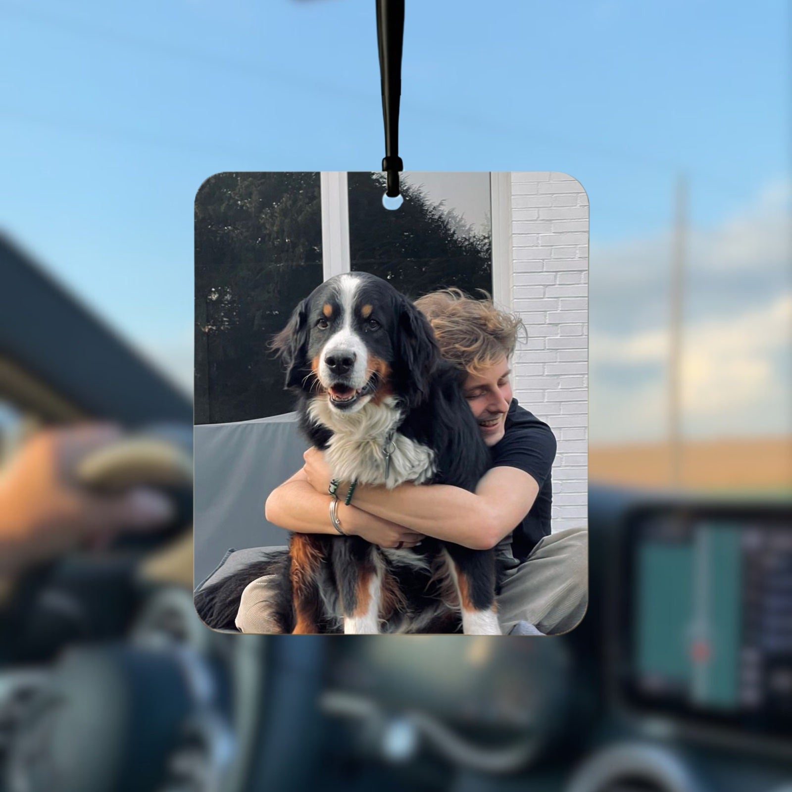 Désodorisant personnalisé avec une photo souvenir